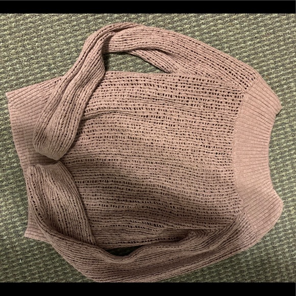 Mauve crochet sweater 🎀 - Picture 2 of 7